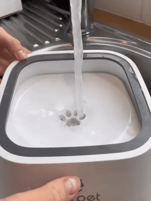 Non-Spill Dog Bowl